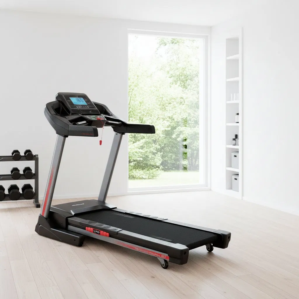 Healthmate New Design with Hydraulic Cylinder Household Fashion Treadmill