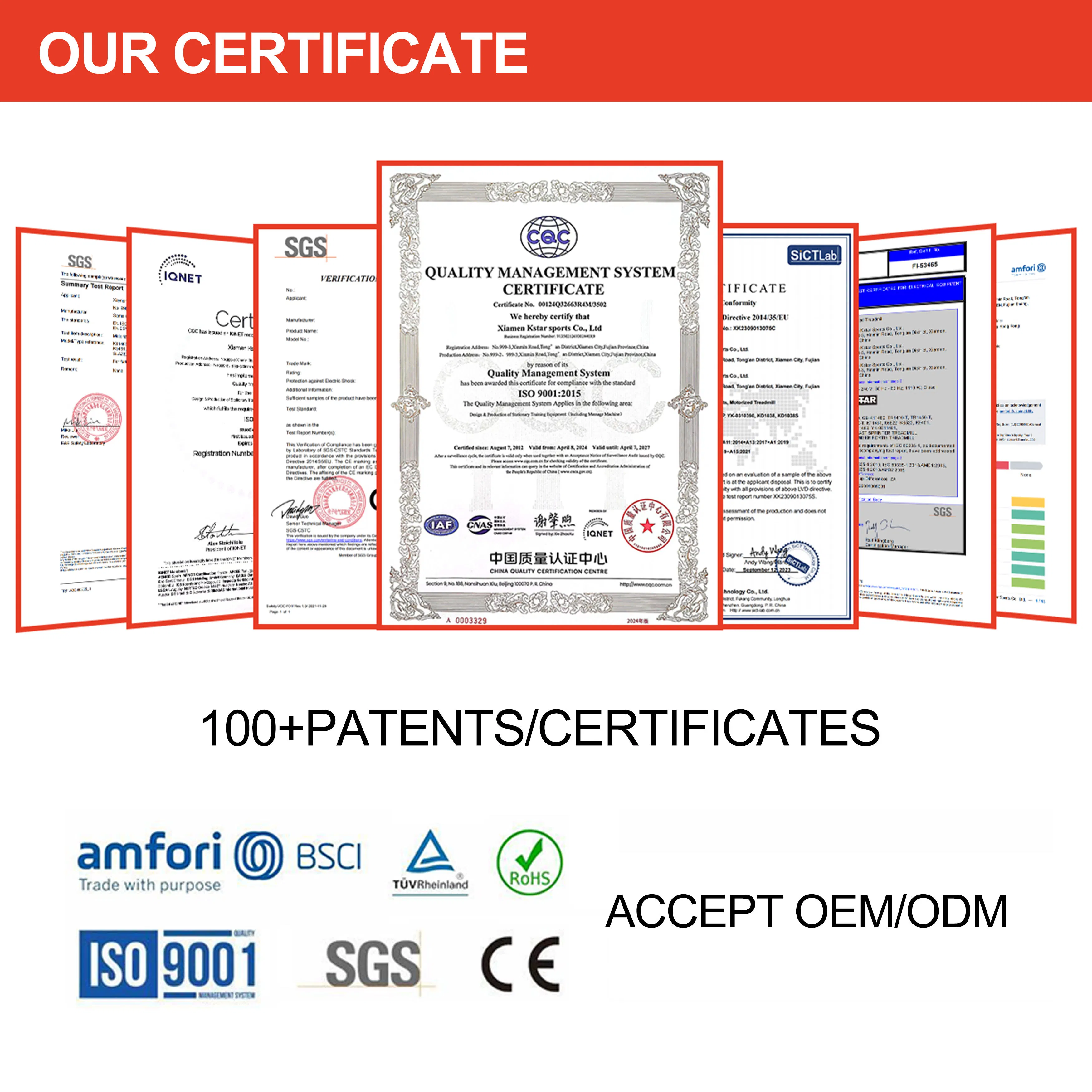 Kstar Gym Exercise Running Equipment Folding Motor DC 1.25HP LED Display Treadmill with Shock Absorption Cushion