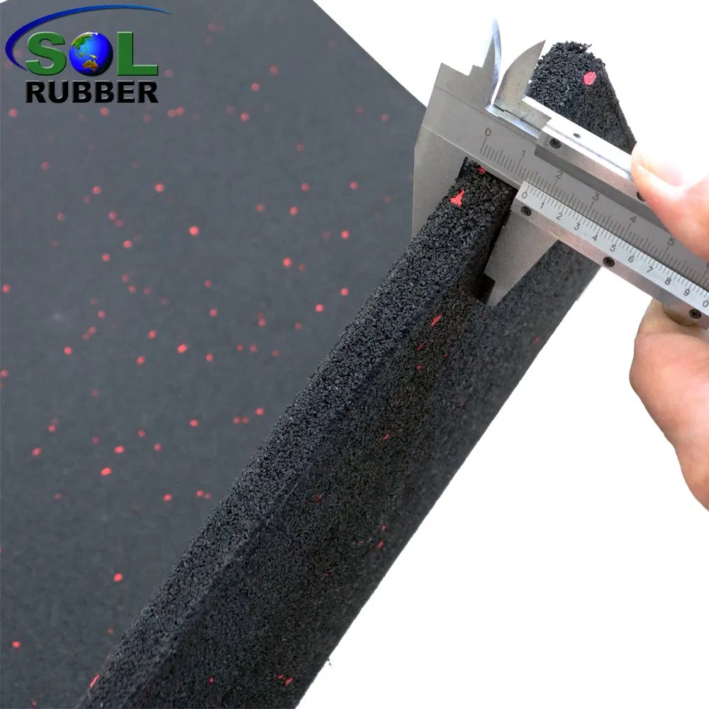 15mm Anti-Static EPDM Rubber Gym Flooring Mat