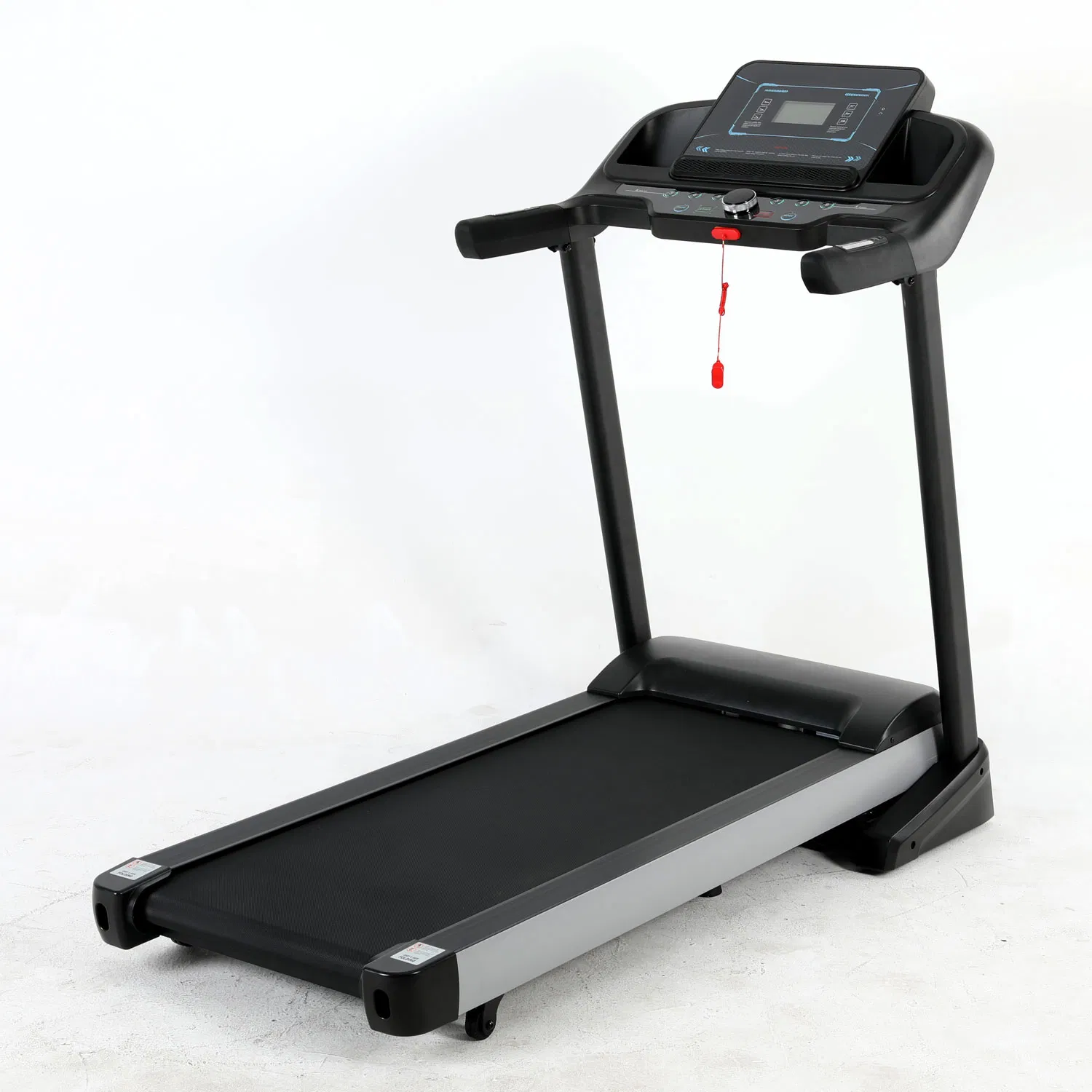 Foldable Electric Treadmill with Incline and Heart Rate Monitor