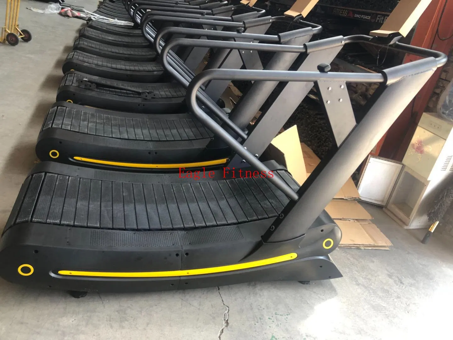 Walking Manual Curved Treadmill Commercial Gym Use Self-Generating Curve Treadmill