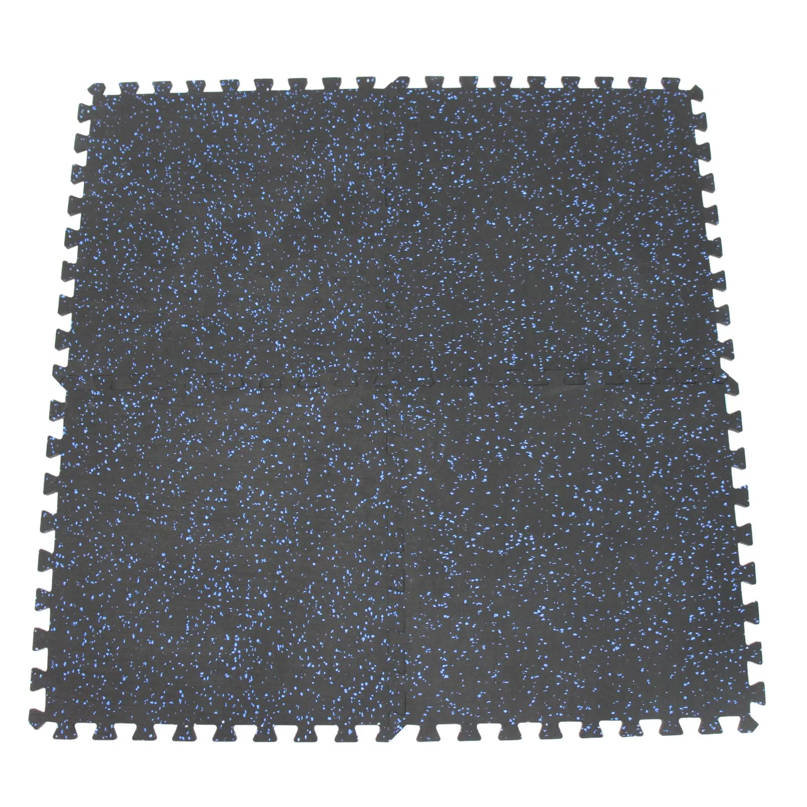 24in Durable High-Density EVA Interlocking Foam Mat Non-Slip Anti-Static Ocean/Grass Wooden Floor Tiles for Gym Use