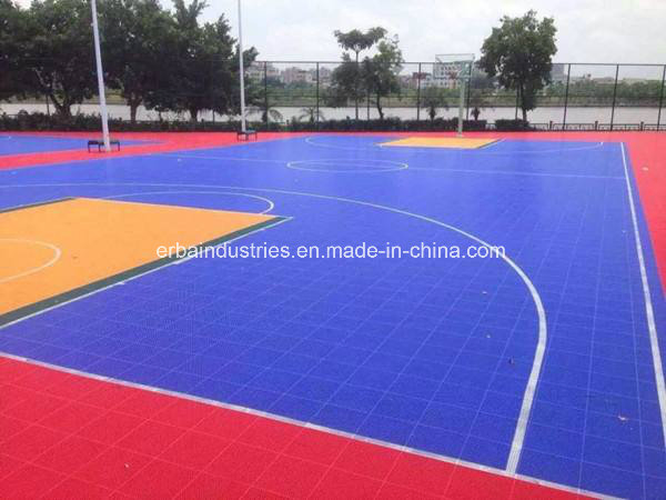 Anti-Static PP Modular Floor Mat for Playground/Gym/Sports Court