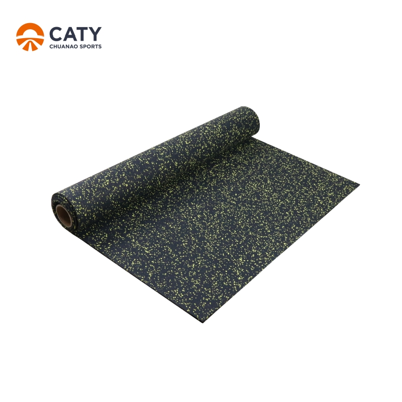 Best Quality EPDM/SBR Waterproof Gym Fitness Anti-Slip Acoustic Rubber Sheet Rubber Flooring Rubber Rolls Rubber Mat