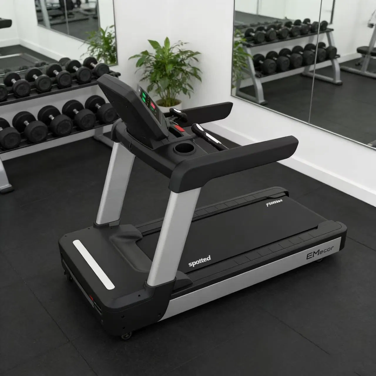 Heavy-Duty Commercial Treadmill with Auto Incline for Intense Workouts