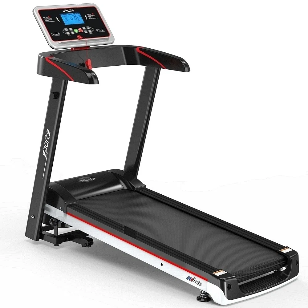 Foldable Electric Treadmill for Home Use Commercial Fitness Motorized Running Machine