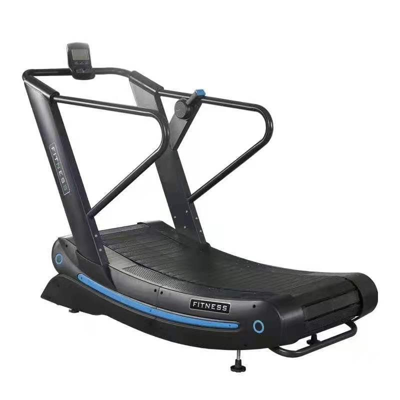 2025 High Quality Curved Non-Motorized Treadmill Commercial Grade Gym Fitness Training Wholesale
