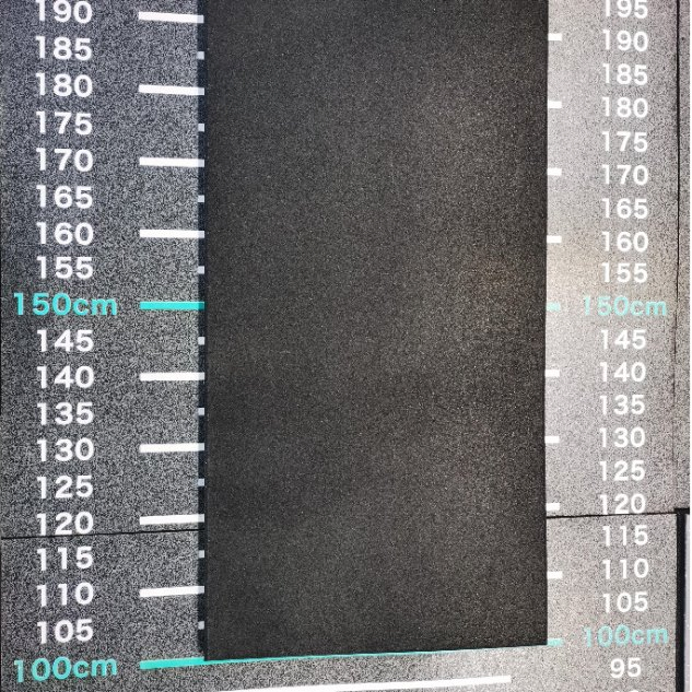 Zico 1000*500 Size Fashion High Sales EPDM Composite Rubber Gym Rubber Mat