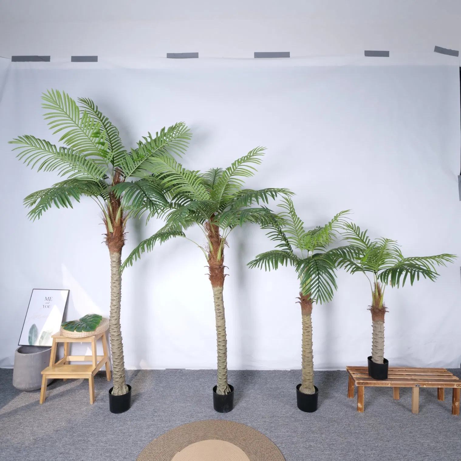 Artificial Plants Plastic Bonsai Tree with Pot