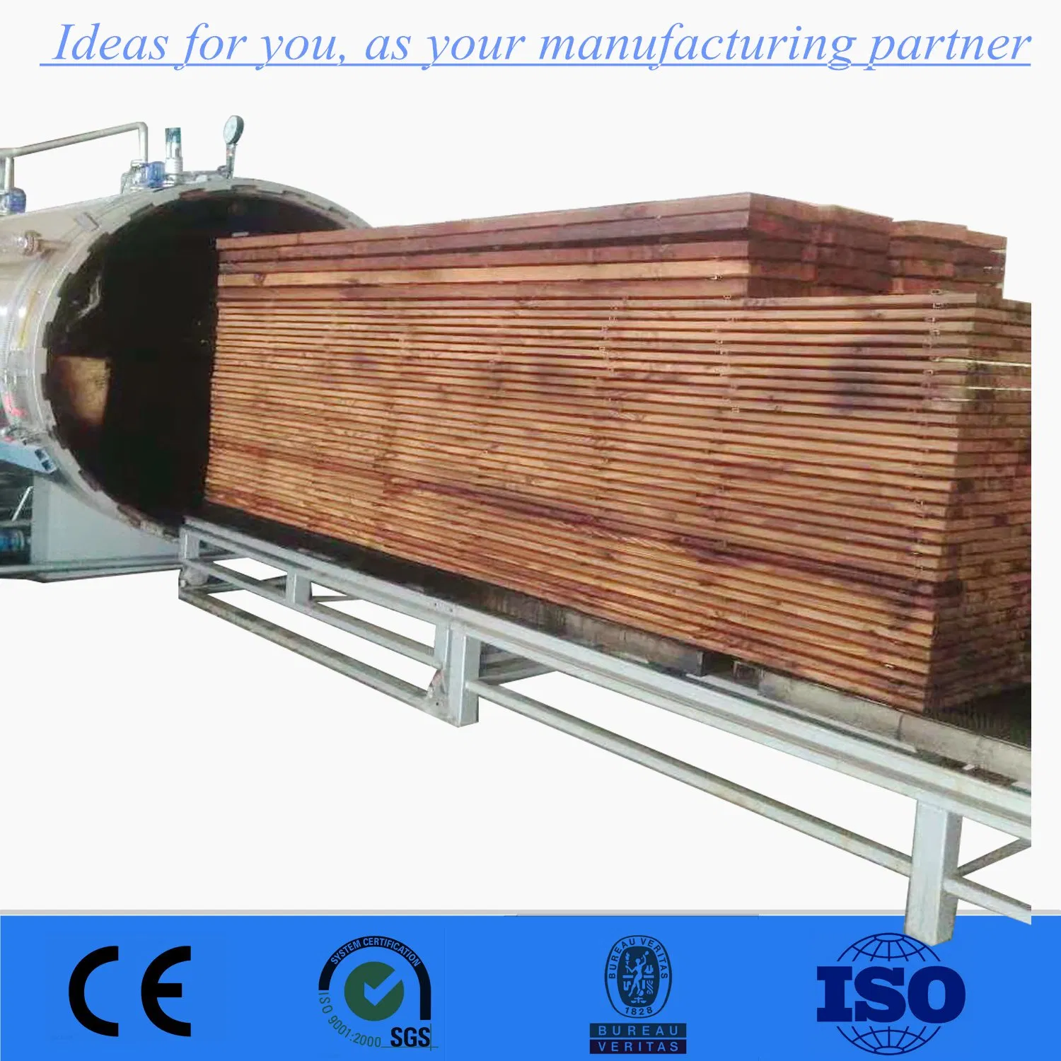 Vacuum Wood Timber Treatment Equipment Plant