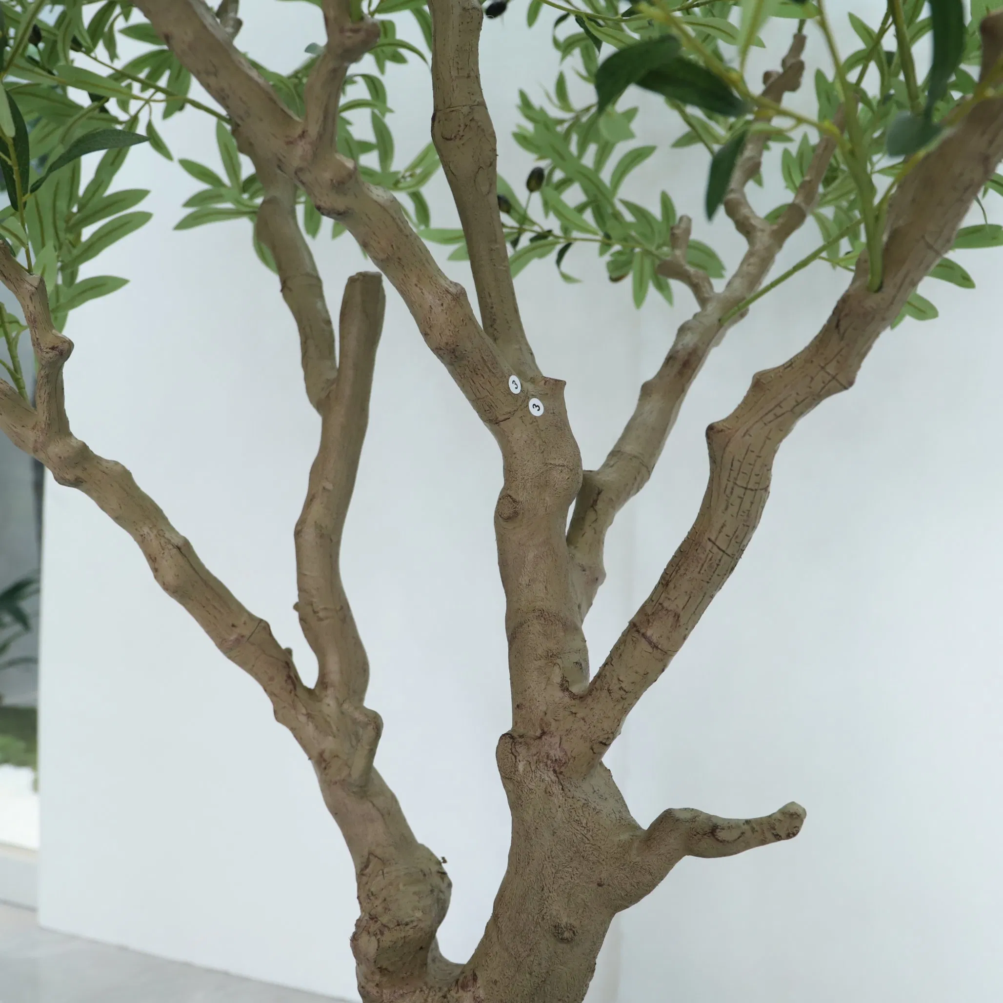 Indoor Outdoor Home Decor 210cm Artificial Olive Trees Bonsai