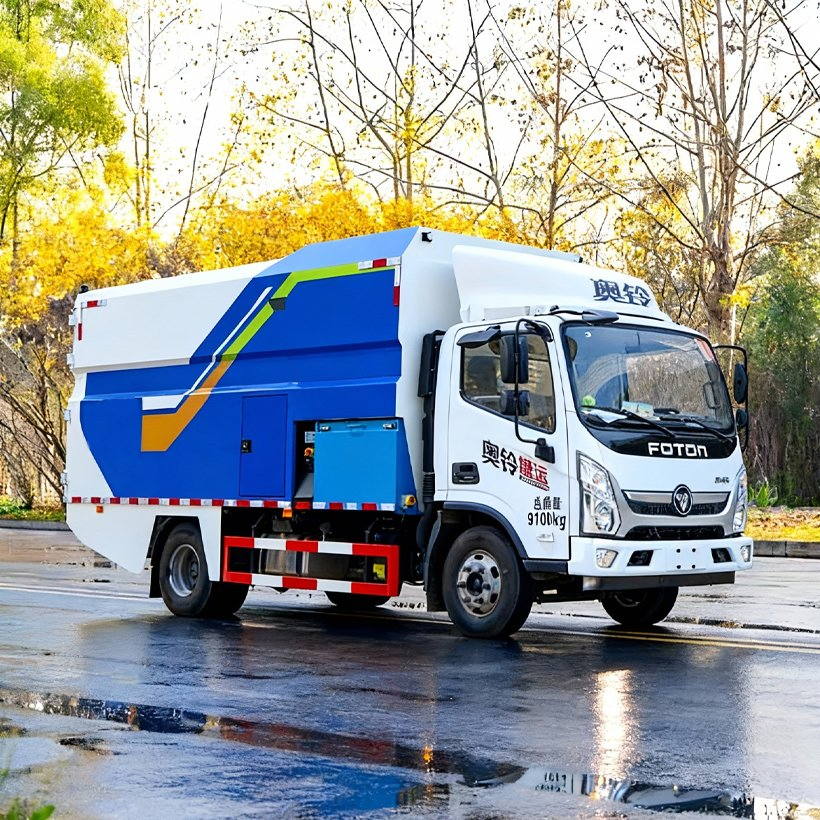 5 Ton 9 M³ 20 Cbm Diesel Electric New Energy Material Crushing Wood Chipper Edible Mushroom Bag Pulverize Tree Branch Shredder Shredding Branches Crusher Truck