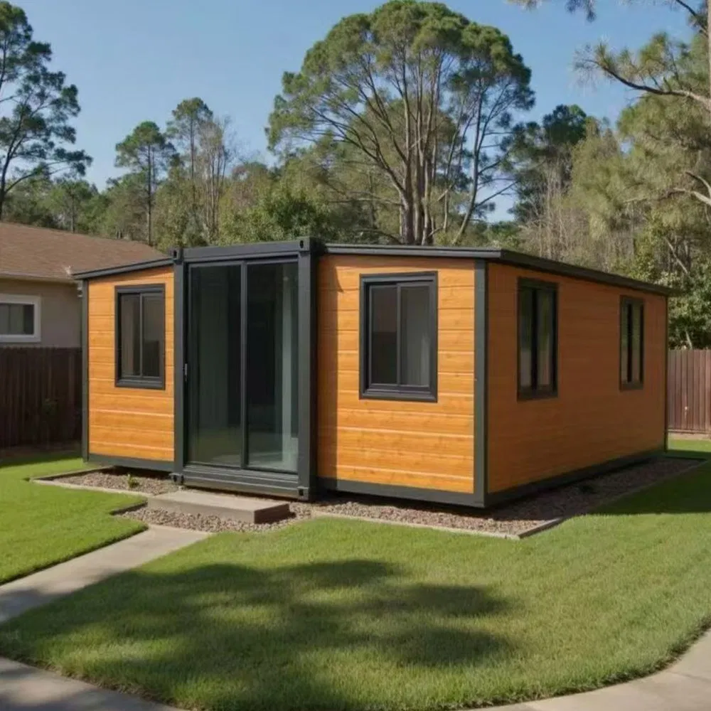 40FT Expandable Modular Steel with Rooftop Garden for Urban Eco-Lodge Expandable Container House