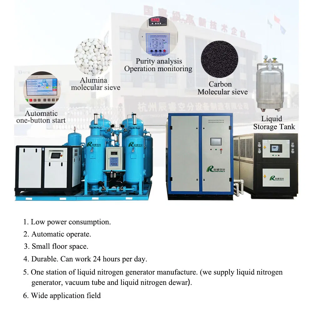 Chenrui Gas to Liquid Plant From Fuyang Liquid Nitrogen Cost Liquid Nitrogen for Specimen Preservation