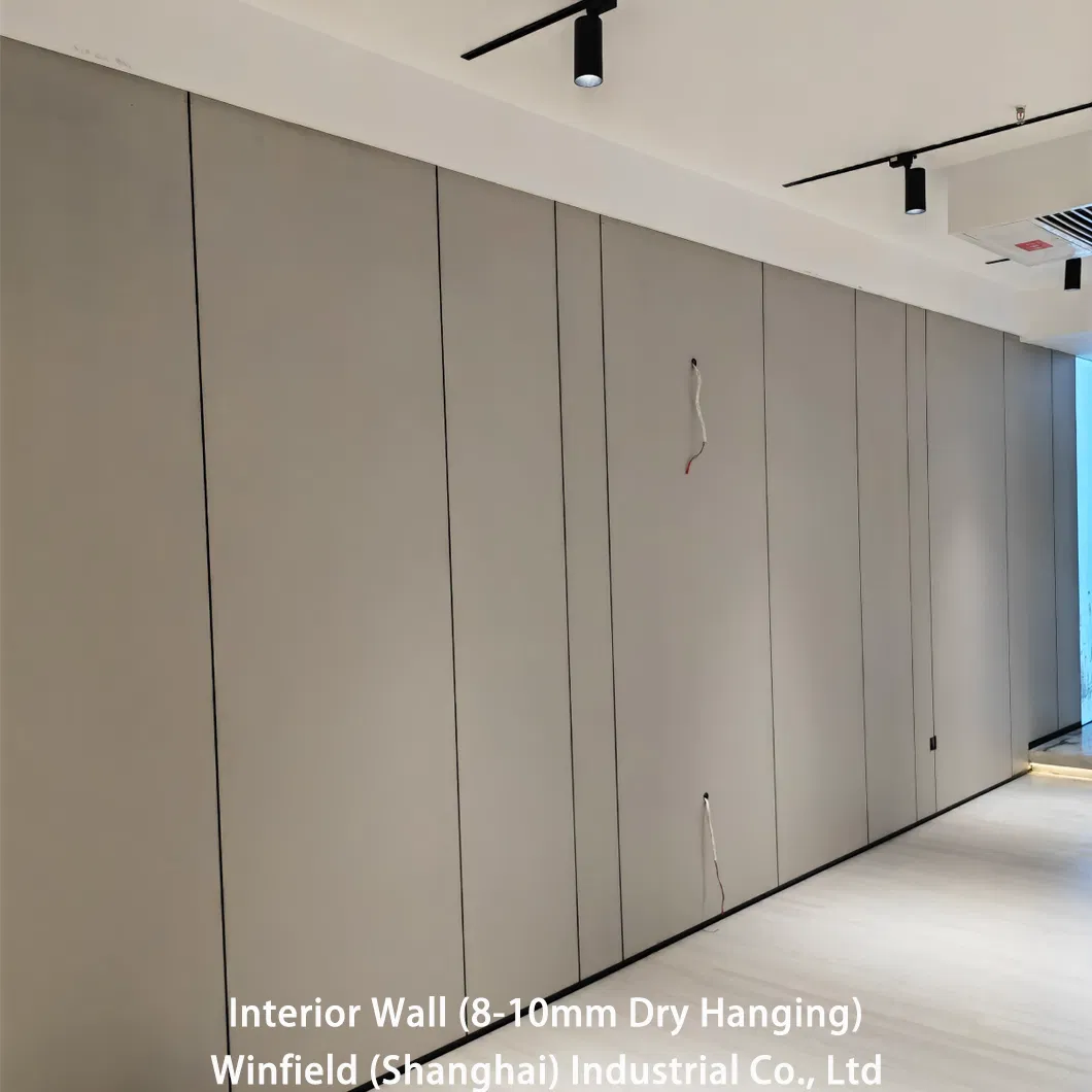 Wear Resistant Interior Wall Compact Laminate, 8-10mm Dry Hanging Design
