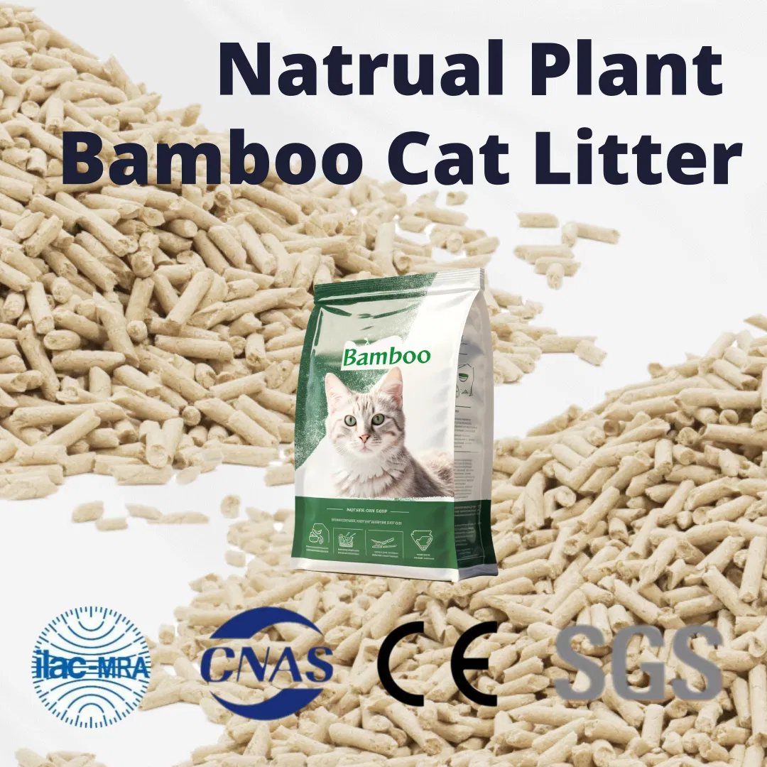 Premium Bamboo Cat Litter - Non-Toxic, Allergen-Free Feline Care