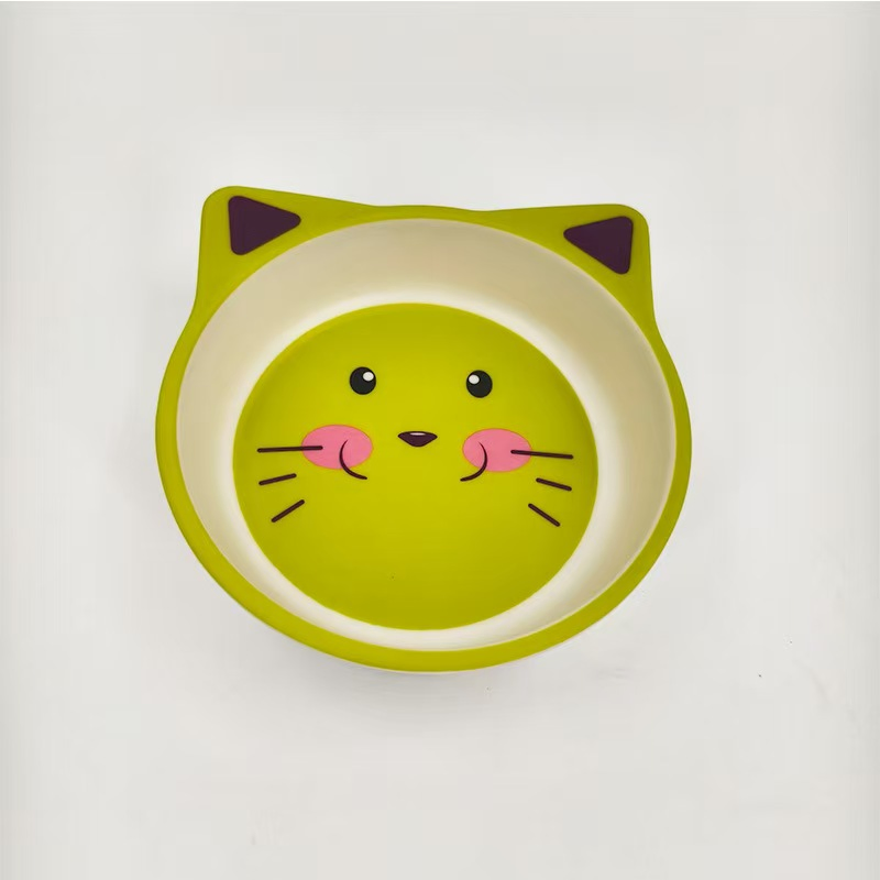 Silicone Non-Slip Pet Feeder Bowl, Food-Grade Safe for Easy Eating