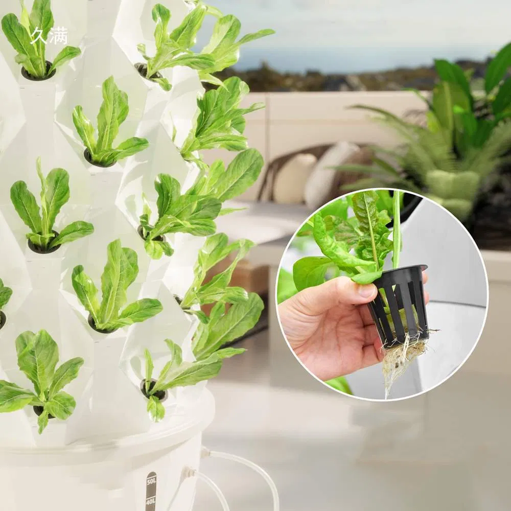 Aeroponic Hydroponic Tower Garden for Greenhouse Vegetable Growth