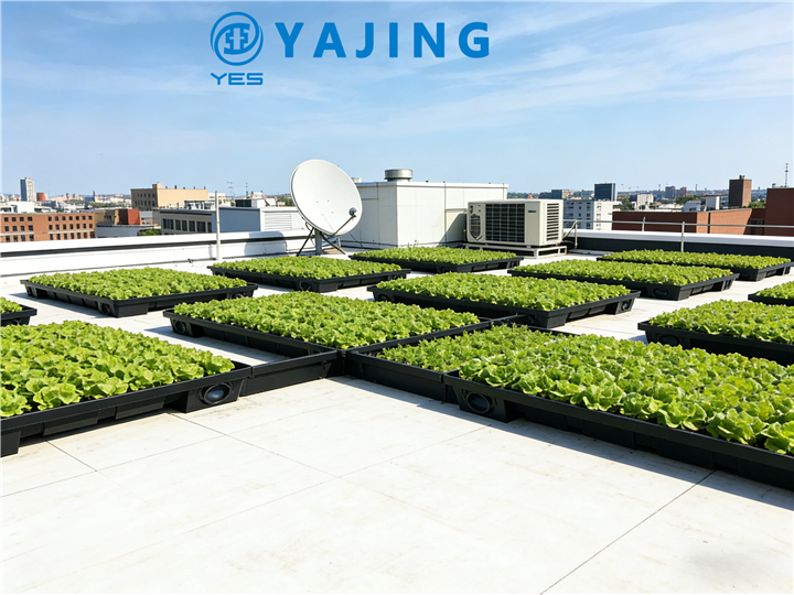 Rooftop Planting Box with Anti-Corrosion Design for Urban Gardens