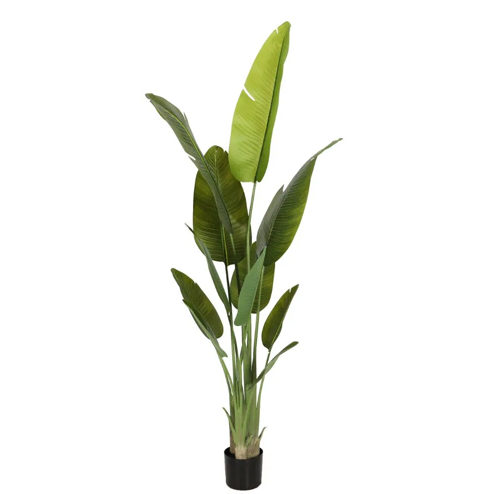 Real Touch Potted Decoration Banana Bonsai Artificial Plants Trees Simulation Traveller's Tree