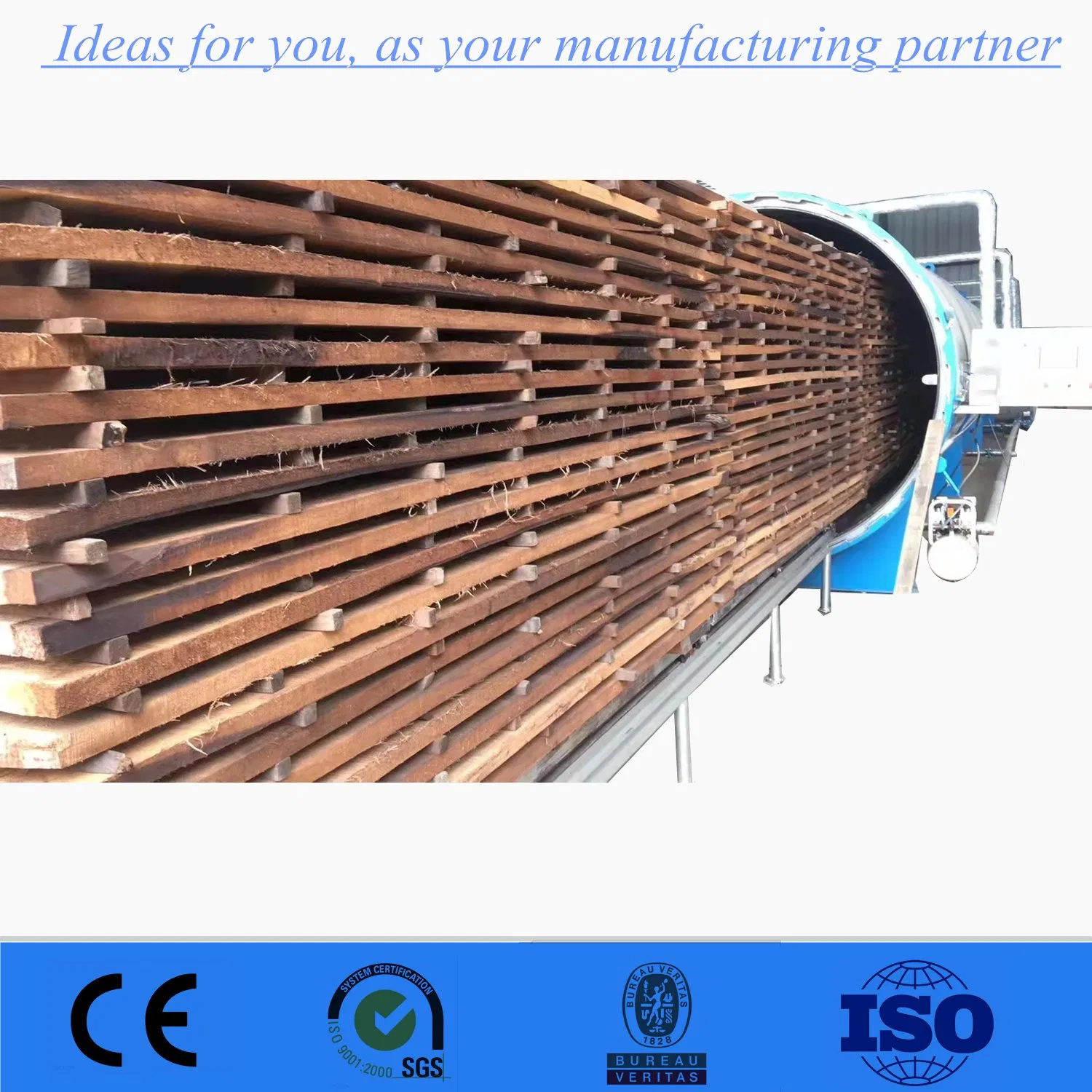 Vacuum Wood Timber Treatment Equipment Plant