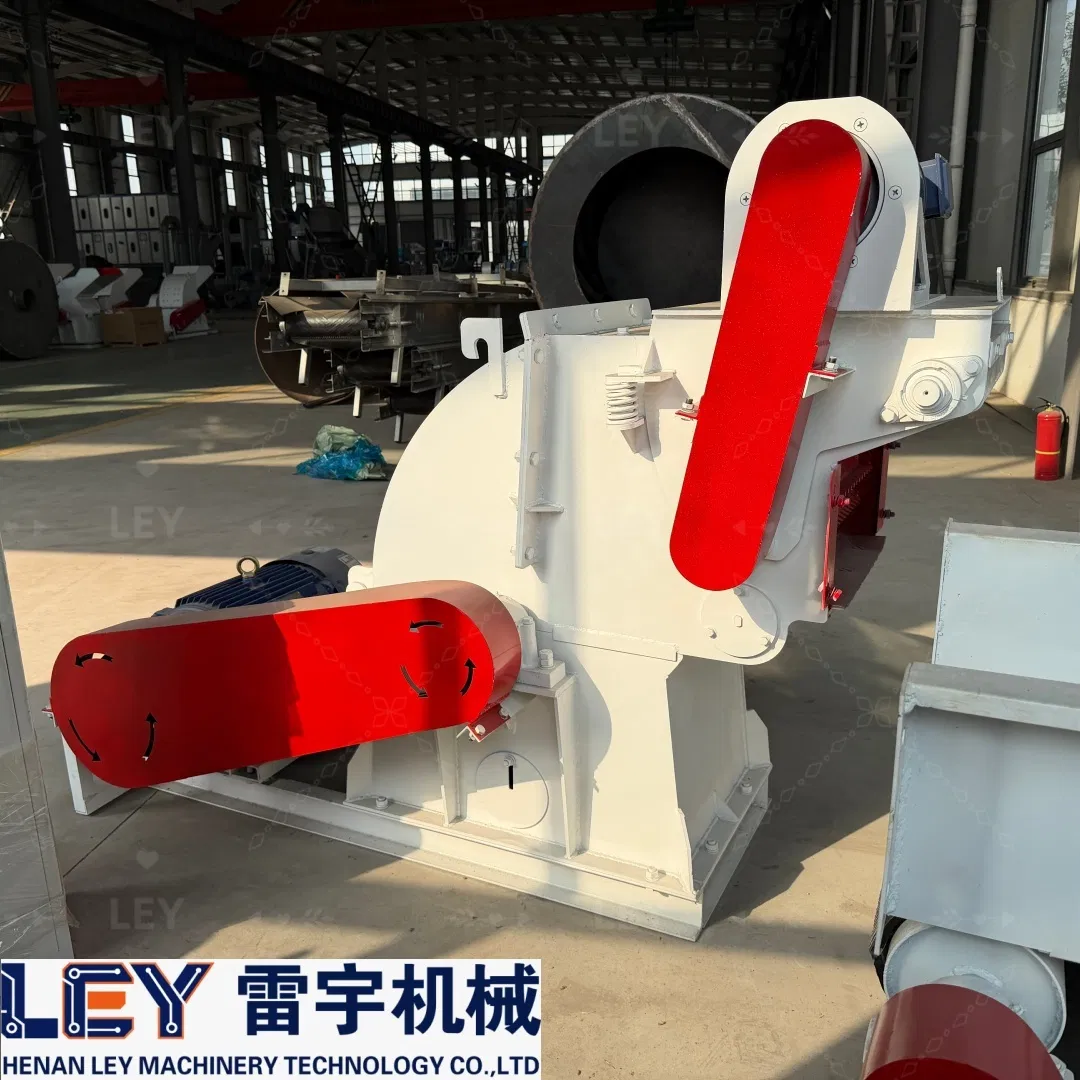 High-Capacity Forced-Feeding Wood Crusher for Edible Fungus Stick Crushing
