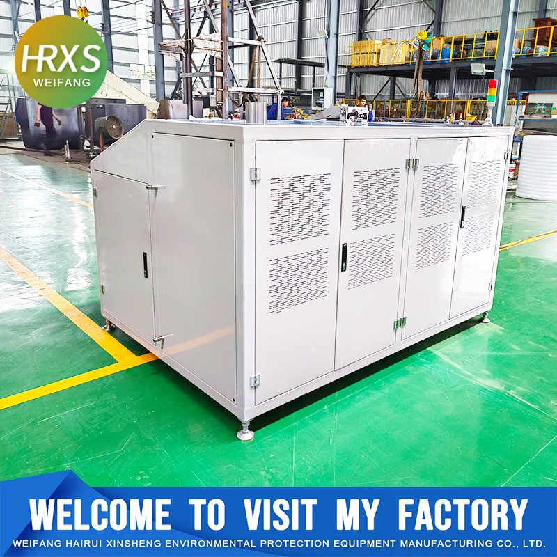 Medical Waste Microwave Steaming Processor Equipment for Hospital Disinfection Plant