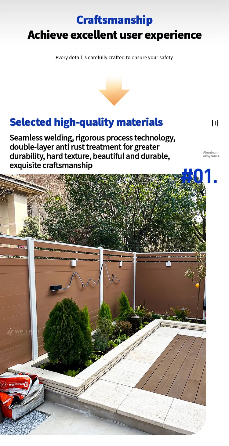 Aluminum Fence Design 6