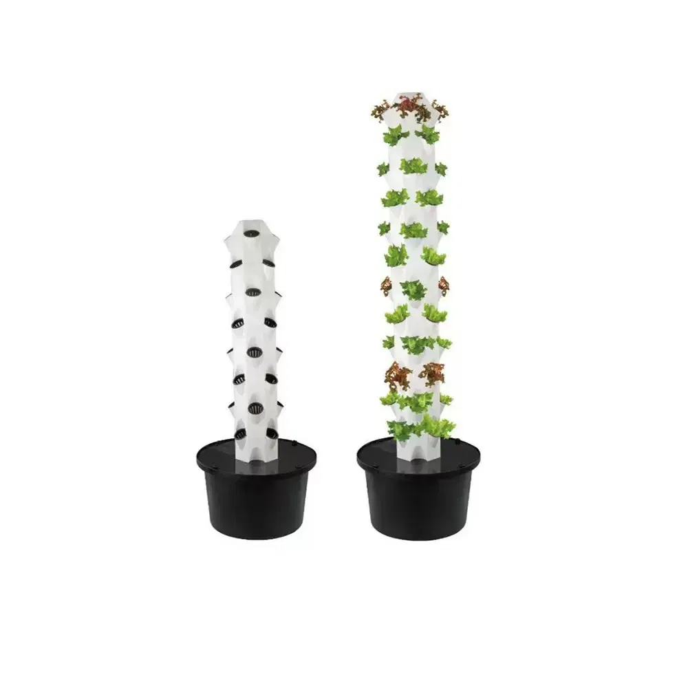 Aeroponic Hydroponic Tower Garden for Greenhouse Vegetable Growth