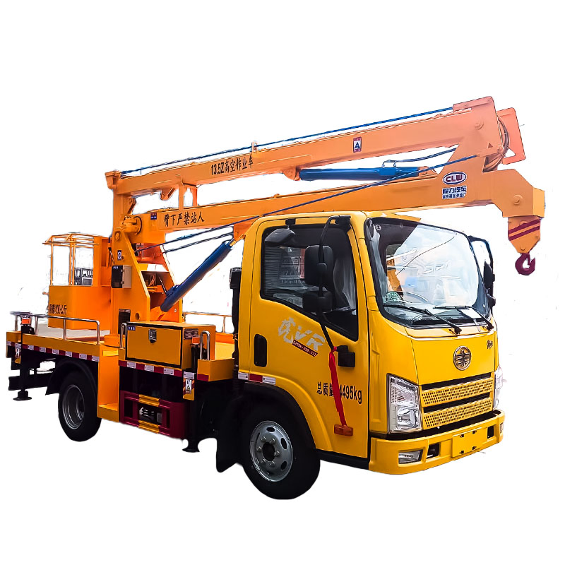 Jiefang13.5 Meter Innovative Aerial Work Vehiclei High Efficiency Interior Design