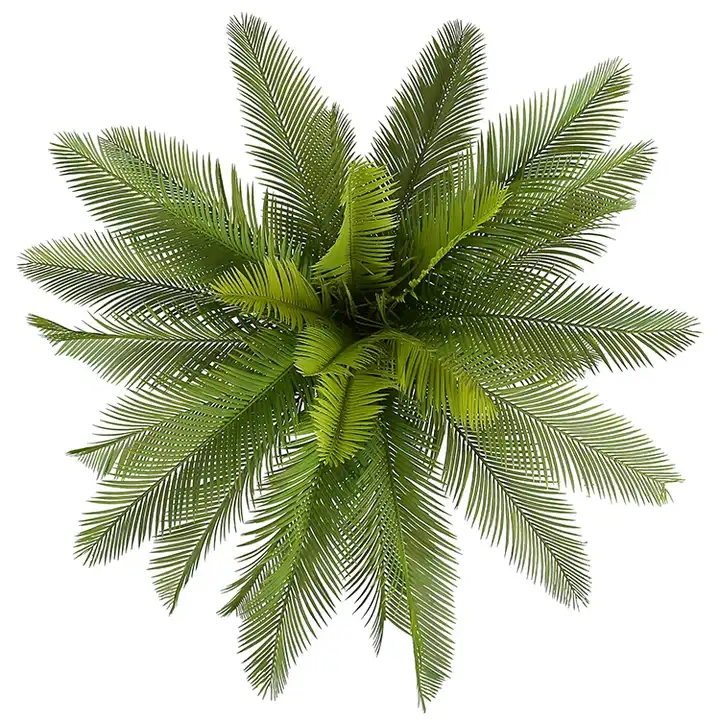 Independent-Design 0.9m Indoor Decoration Plastic Bonsai Cycas Revoluta Palm Tree