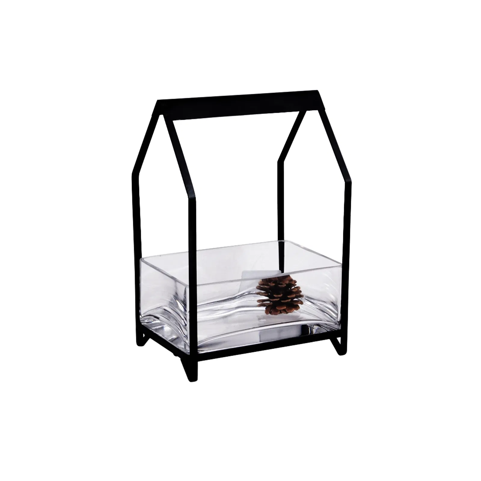 Hot Sell Terrarium Geometric Glass Vase for Plant