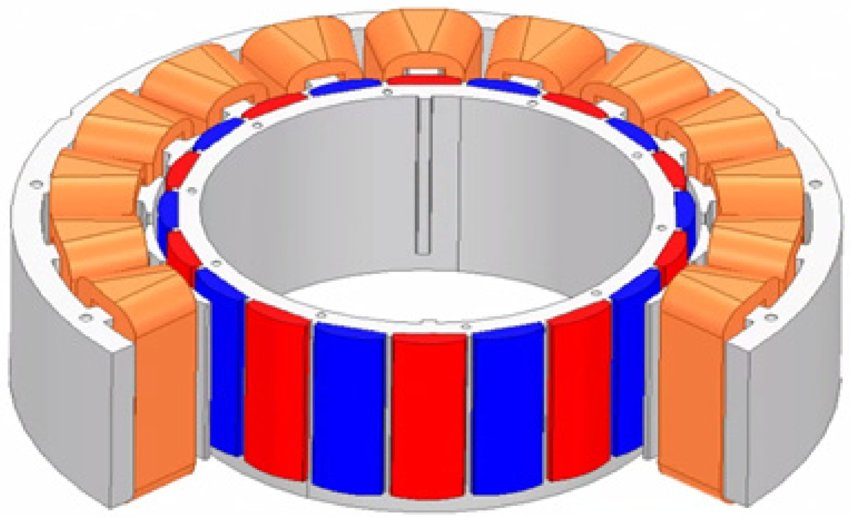 Nickel Coated Customized Sintered Rare Earth Neodimio Neodymium Arc Magnet for Servo Motor