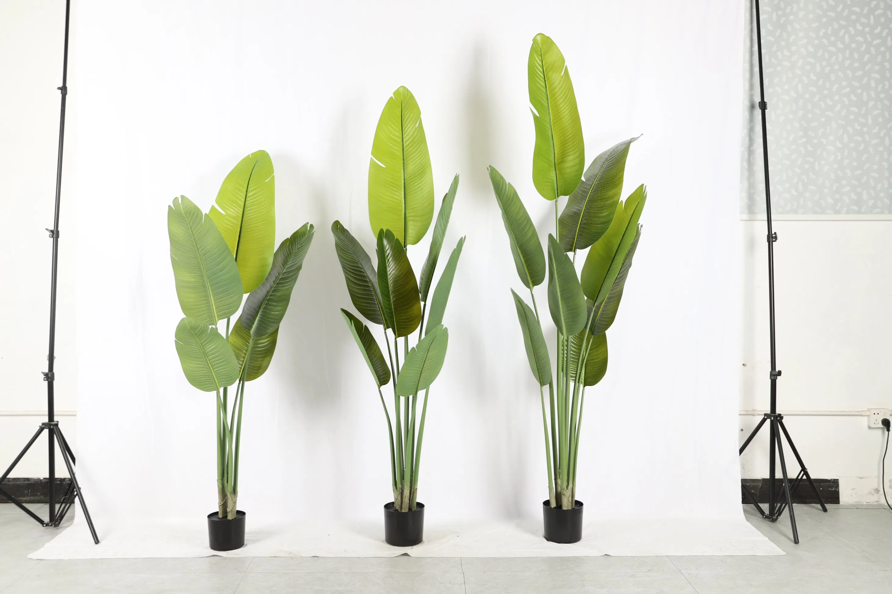 Real Touch Potted Decoration Banana Bonsai Artificial Plants Trees Simulation Traveller's Tree