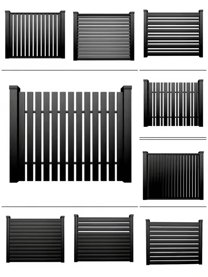 Aluminum Fence for Urban Rooftop Garden and Terrace Barrier