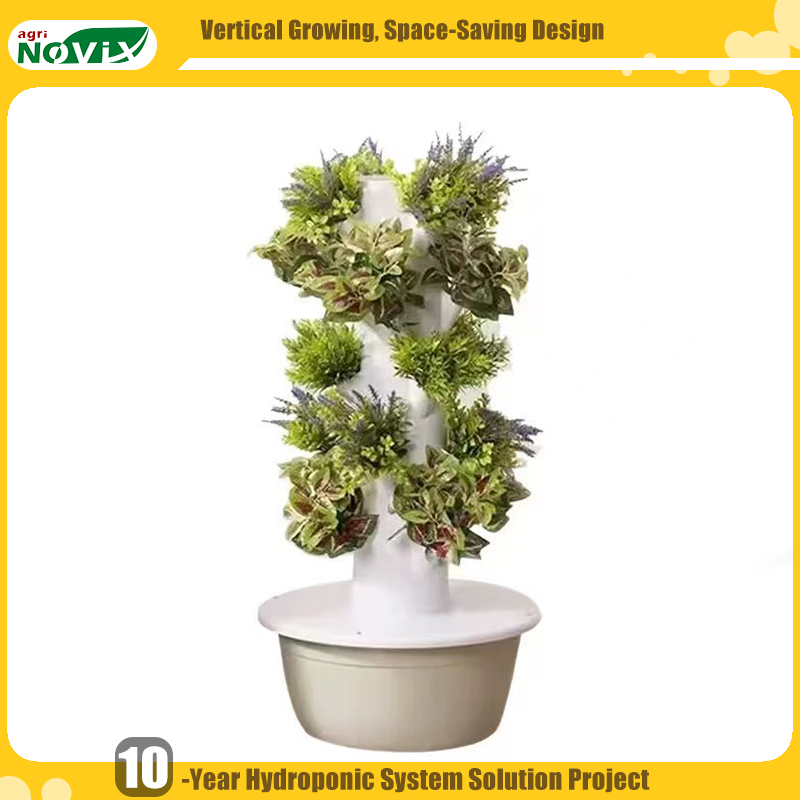Home Hydroponics Tower Vertical Garden for Greenhouse Plants