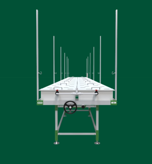 Automated Aeroponic Growing Rack High-Yield Solution for Therapeutic Botanical and Medicinal Herb Farming