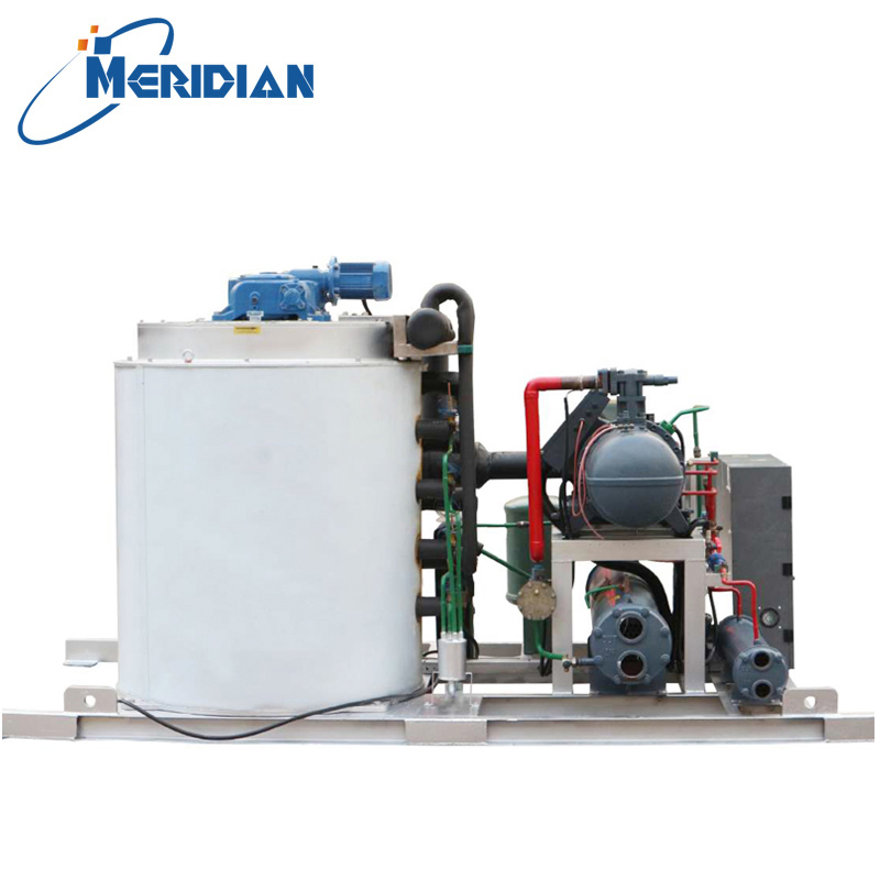 10 Ton/Day Flake Ice Plant Equipment for Meat and Seafood Preservation