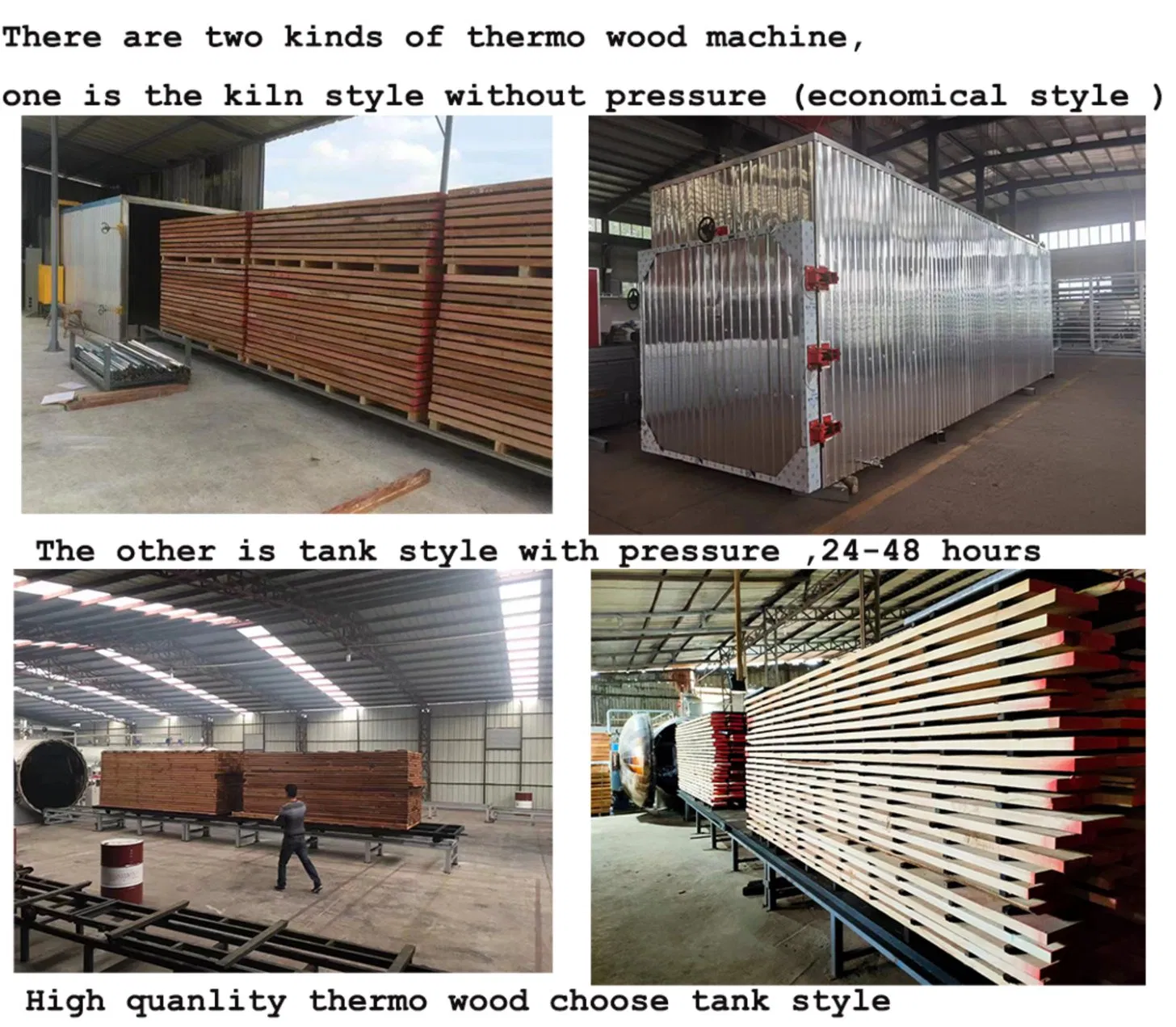 High-Pressure Durable Energy-Efficient Wood Carbonization Autoclave for Wood Preservation Plant