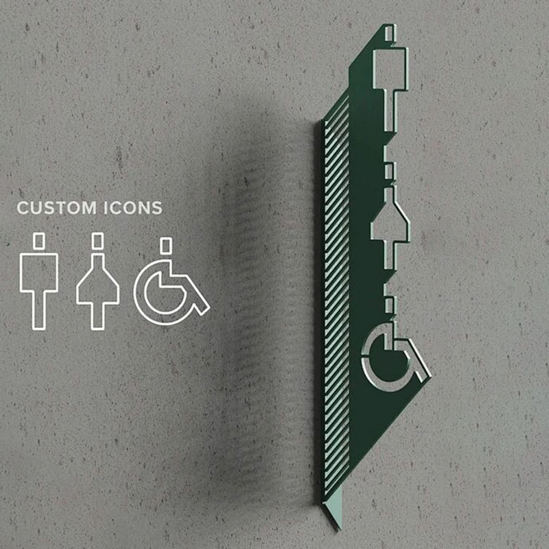 Ezd Custom Hotel Indoor Sign Apartment Signage and Wayfinding Design