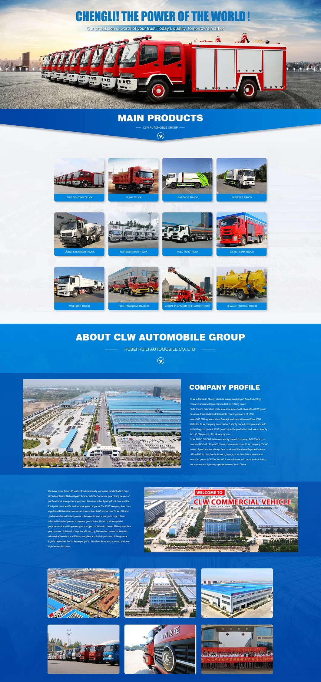 Factory and Equipment