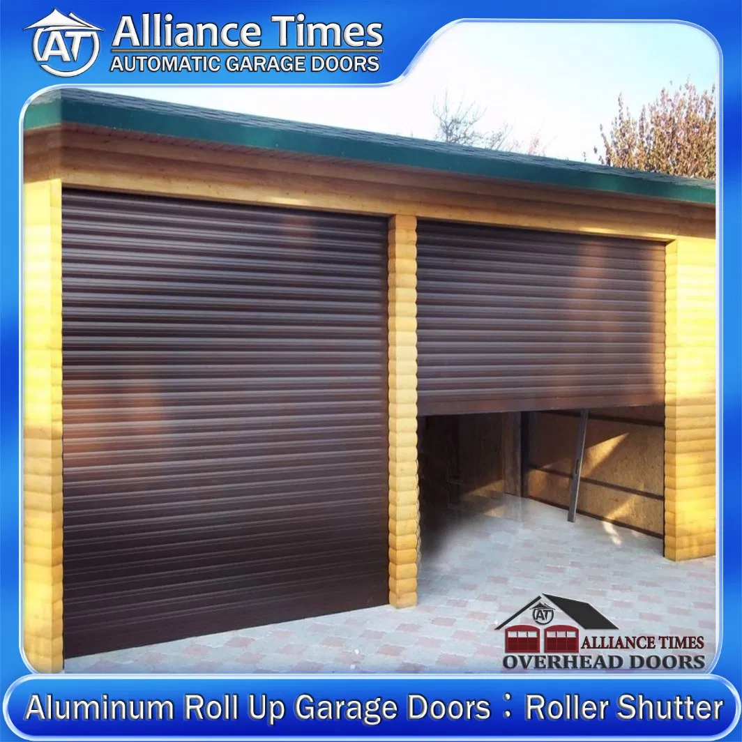Smart Aluminum Roller Shutter Door Compatible with Home Automation Systems