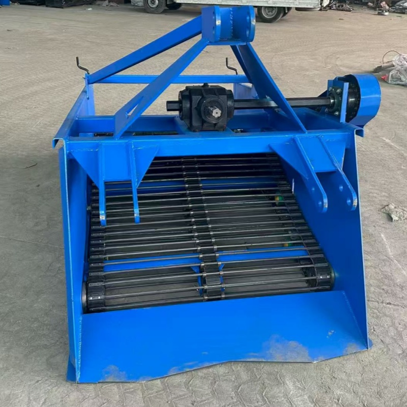 Double-Chain Conveyor Digger for Harvesting Rhizomatous Medicinal Herbs (Angelica Sinensis &amp; Astragalus Membranaceus)