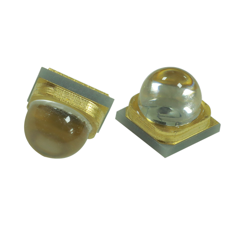 Customized Quartz Lens 3535 Red LED Diode 630nm 631nm 635nm 3W 30degree