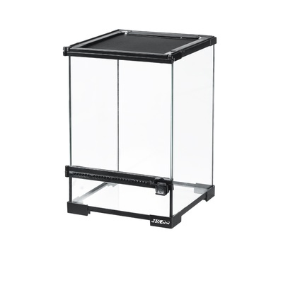 Professional Stackable Reptile Glass Tank Terrarium for Small Reptiles