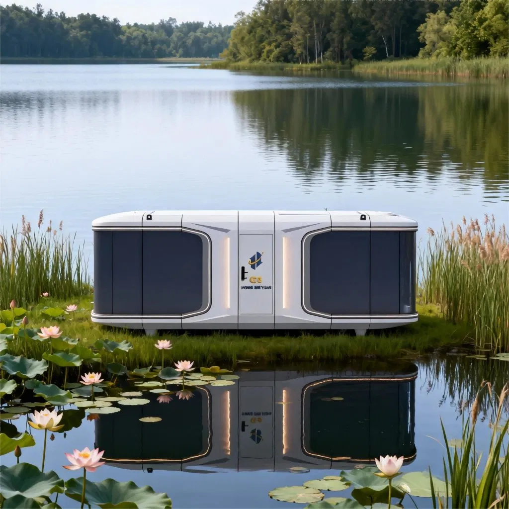 Smart Voice-Activated APP-Controlled Home Automation Capsule House