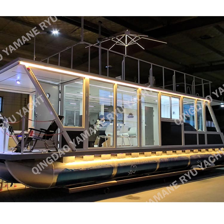 Aluminum Alloy Floating House Hotel Custom Interior Design