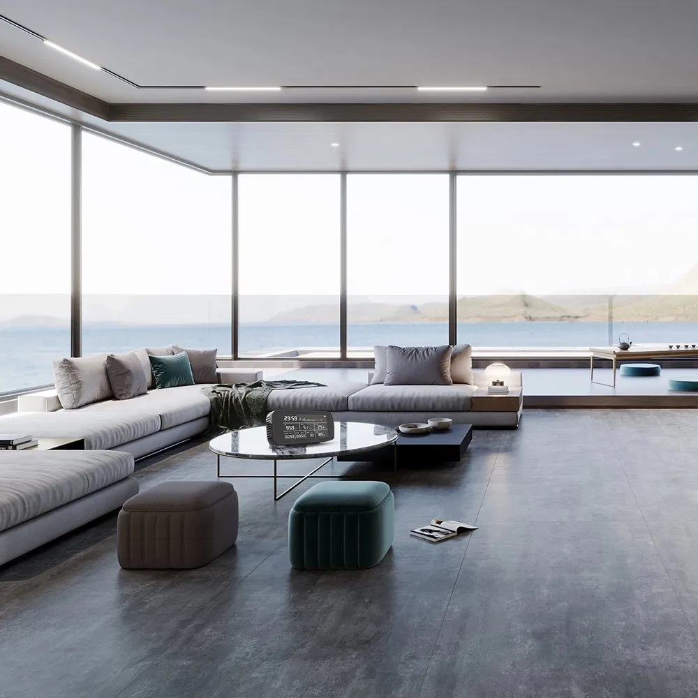 Highly Accurate Sensitive CO2 Pm2.5 Tvoc Hcho Detector New Design Indoor