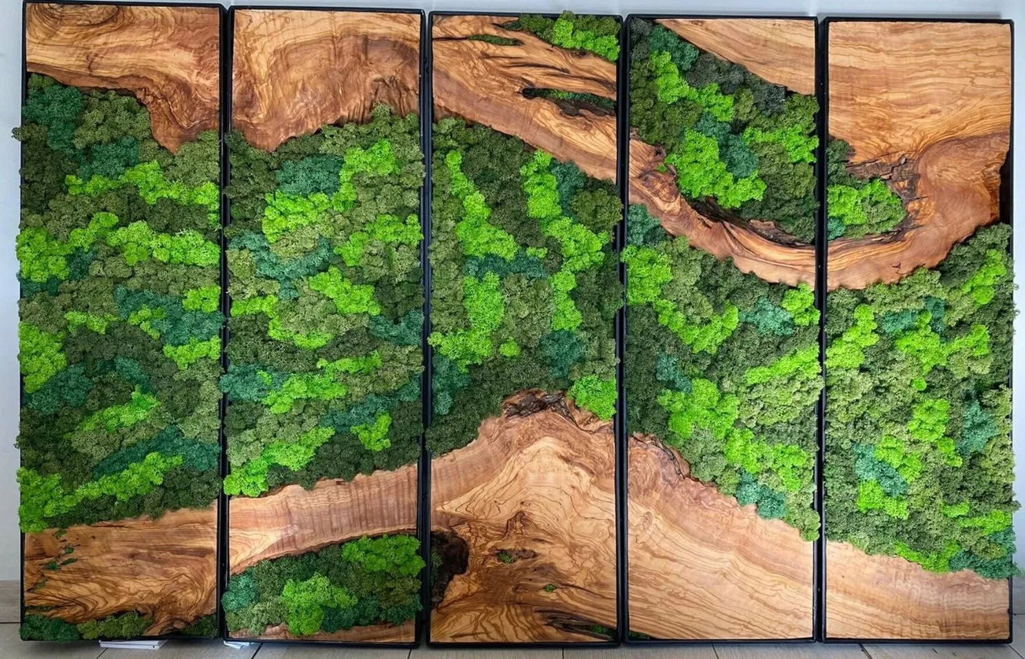 Moss Wall Decor Wall Art Gift for Mom Handmade Gift Moss Wall Art New Homeowner Furniture Interior Designer Gift for Her Botanical