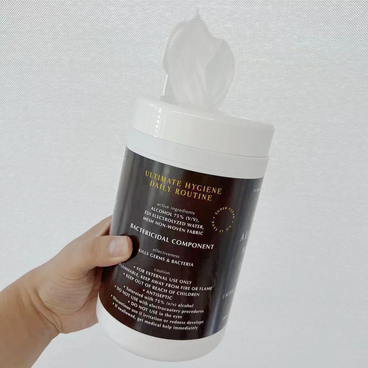 Med-Cover Rinse Free Shampoo Cap OEM Customized Packaging Nursing Bedridden Incontinence Nursing Elderly Care